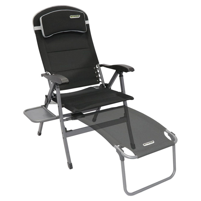 Vienna Pro Comfort chair with side table F1362 Quest - UK Camping And Leisure