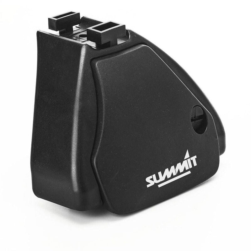 Summit SUP-101 Premium Multi Fit Roof Bars, Black Steel, Set of 2 Summit - UK Camping And Leisure