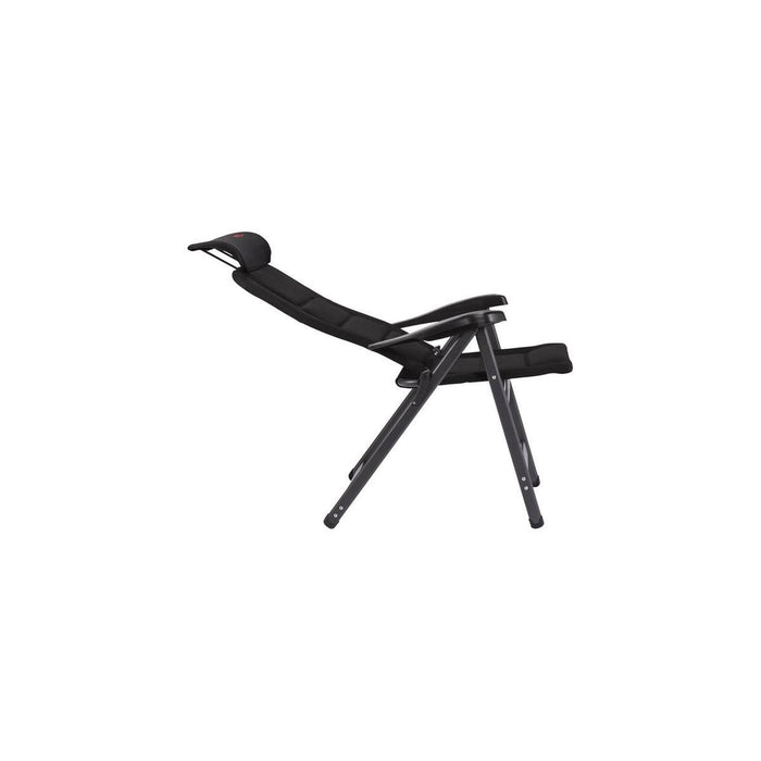 Crespo Chair AP/240 Air Deluxe Compact Black Crespo - UK Camping And Leisure