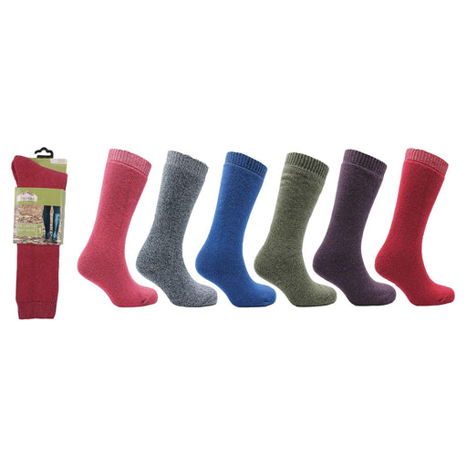 Pro Hike Ladies Wellington boot sock 3113 UK Camping And Leisure - UK Camping And Leisure
