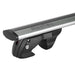 Menabo Jackson Silver Raised Rail Roof Bars (90kg Max.) Menabo - UK Camping And Leisure