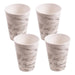 4 x Reusable Plastic Melamine Granite Pattern Tumbler Beaker Cup for Camping Picnic UK Camping And Leisure - UK Camping And Leisure