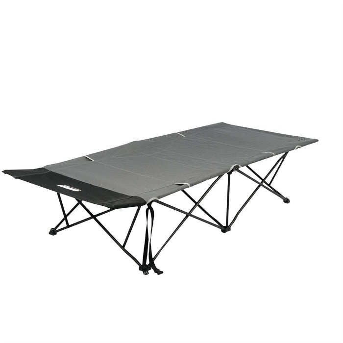 Quest Autograph Norfolk High Camp Bed Black Edition Quest - UK Camping And Leisure