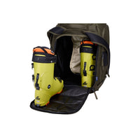 Thule RoundTrip Snowboard and ski boot backpack 60L deep khaki