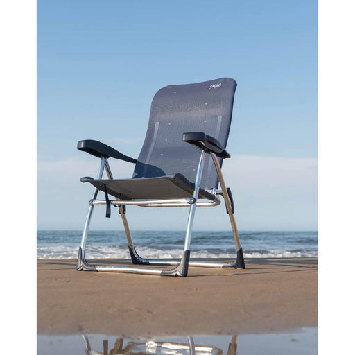 Crespo Beach Chair AL/206 Dark Blue Crespo - UK Camping And Leisure