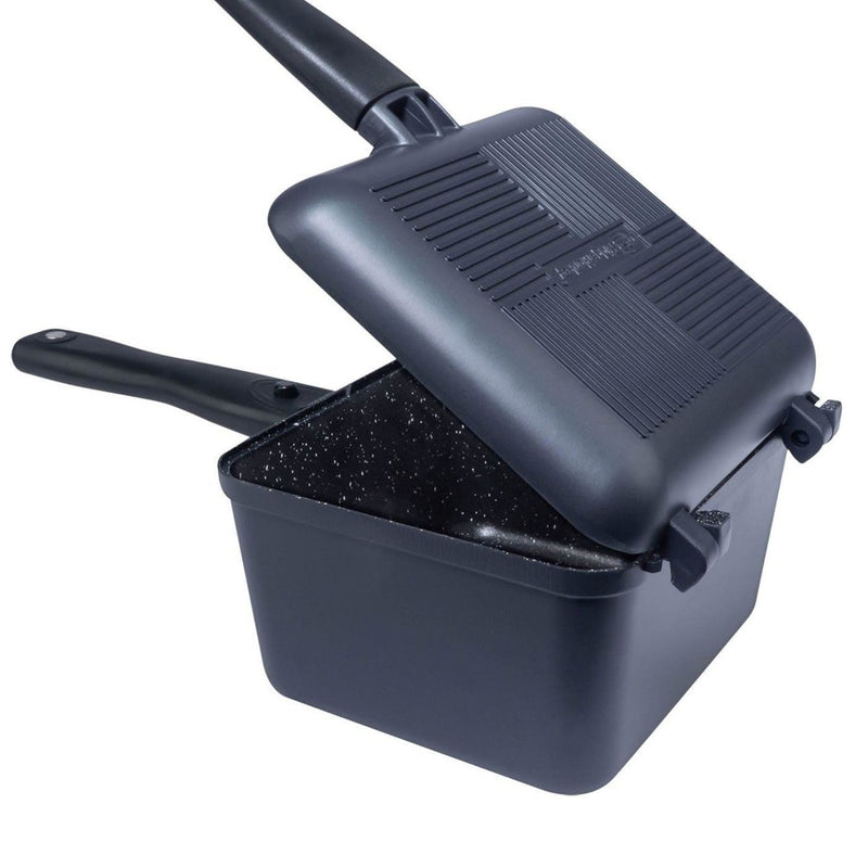 RidgeMonkey Connect Deep Pan & Griddle Granite Edition RidgeMonkey - UK Camping And Leisure