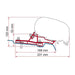 Fiamma Adapter Ford Transit Van RHD H2-L3 340 (98655Z189) Fiamma - UK Camping And Leisure