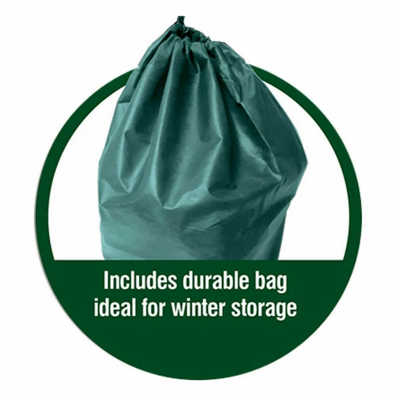 Maypole Premium Green 4-Ply Caravan Cover Extra Wide 2.6m 6.2-6.8m (21-23′)