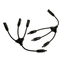 MC4 M/F Branch Connector 3 1 Dual Pack