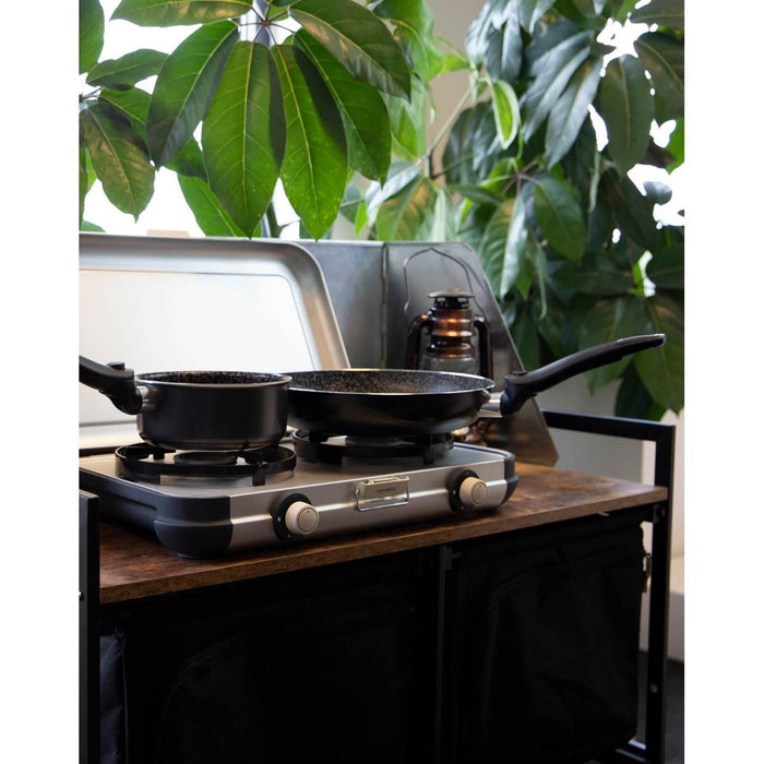 Bo-Camp Sauce Pan Turn Foldaway Pan Handle Induction Dia 24cm Bo-Camp - UK Camping And Leisure