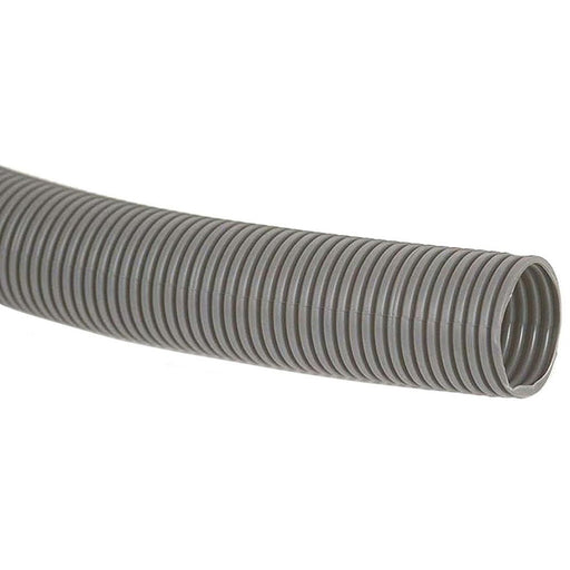 28mm Grey Convoluted Waste Hose 25m AG - UK Camping And Leisure