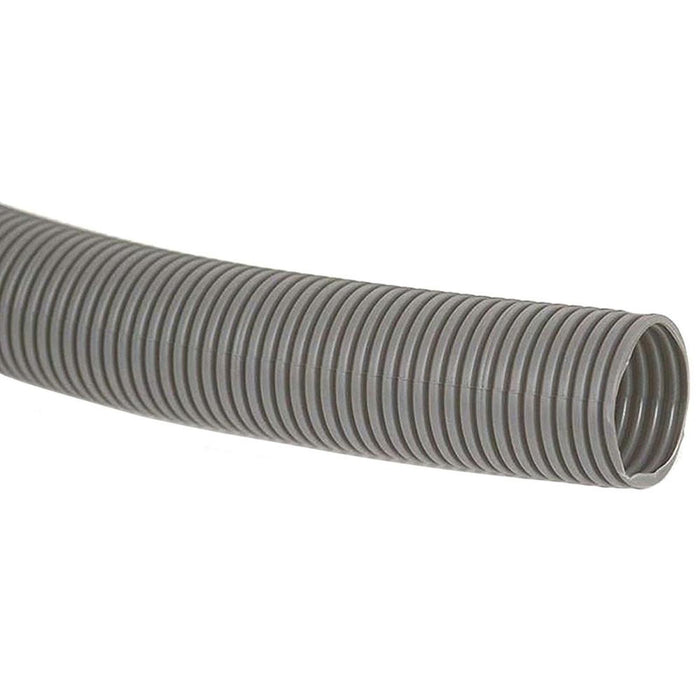 28mm Grey Convoluted Waste Hose 25m AG - UK Camping And Leisure