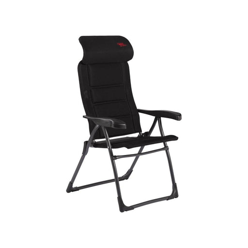 Crespo Chair AP/215 Air Deluxe Compact Black Crespo - UK Camping And Leisure