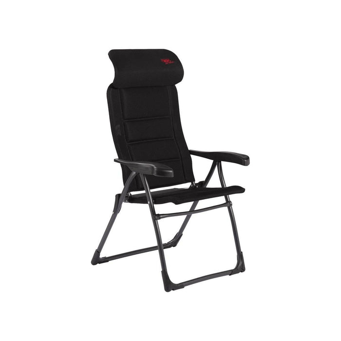 Crespo Chair AP/215 Air Deluxe Compact Black Crespo - UK Camping And Leisure