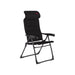 Crespo Chair AP/215 Air Deluxe Compact Black Crespo - UK Camping And Leisure