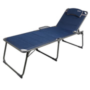 Quest Ragley Pro Lounge bed with side table Quest - UK Camping And Leisure