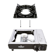 Portable Gas Stove - Fully Safety Certified 18949 Milestone Camping - UK Camping And Leisure