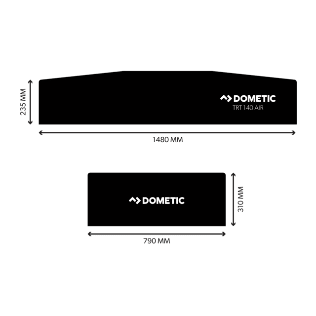 Dometic TRT 140 2-person AIR Inflatable Rooftop Tent Dometic - UK Camping And Leisure