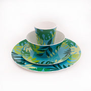 16 Piece Jungle Melamine Tableware Set Summit - UK Camping And Leisure