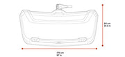 Thule Arcos Box large hard-shell towbar cargo carrier box