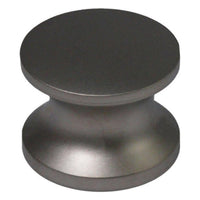 AG Push Lock Knob 19mm in Matt Nickel for Caravan and Motorhome