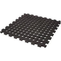 Easy lock Floor Tiles (pack of 4) with edging strips A340093
