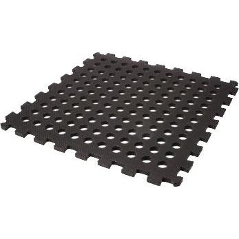 Easy lock Floor Tiles (pack of 4) with edging strips A340093 Quest - UK Camping And Leisure