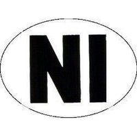 W4 Ni Sticker Large Oval 37173