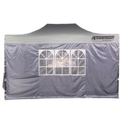Sides for Louisiana Pavillion in grey (2 x doors, 2 x windows) UK Camping And Leisure - UK Camping And Leisure