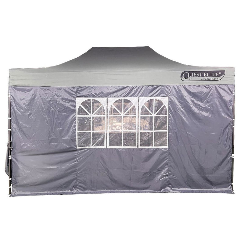 Sides for Louisiana Pavillion in grey (2 x doors, 2 x windows) UK Camping And Leisure - UK Camping And Leisure