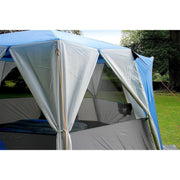 Coleman Cortes Octagon 8 Person Dome Glamping Yurt Camping Family Tent Blue Coleman - UK Camping And Leisure