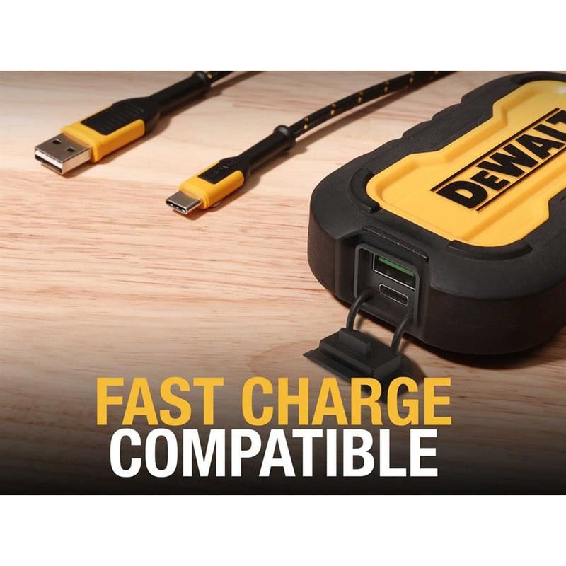 Dewalt Telecoms 2-Port Powerbank 10,000mAh DEWALT Telecoms - UK Camping And Leisure