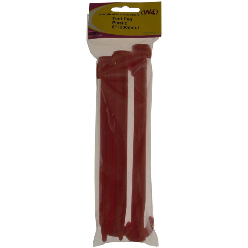 MDS1203 W4 5.5 inches Plastic pegs 5 Pack 37694 W4 - UK Camping And Leisure