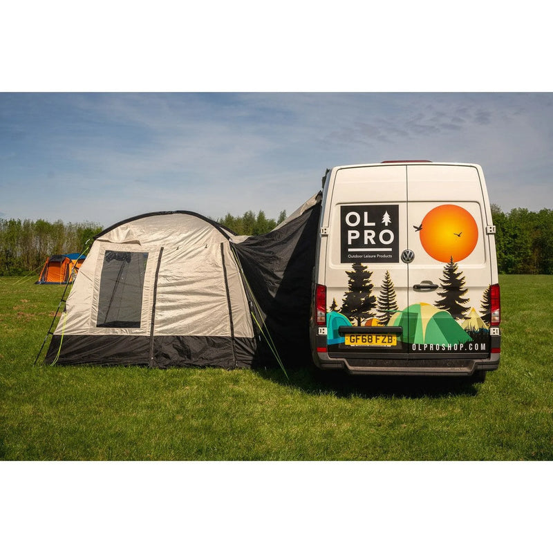 Olpro Cubo Tall Tunnel Awning - Fibreglass Poles, 250-290cm