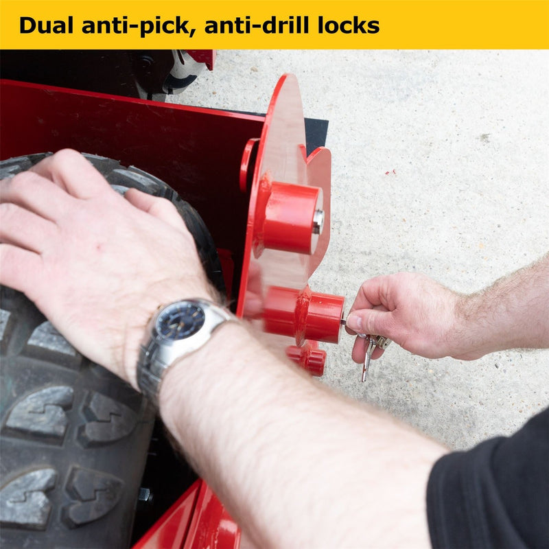 SAS Security Products SAS Quad Shield Wheelclamp Xl Size / Lock Keyed Alike - Image 5 of 8 | UK Camping and Leisure