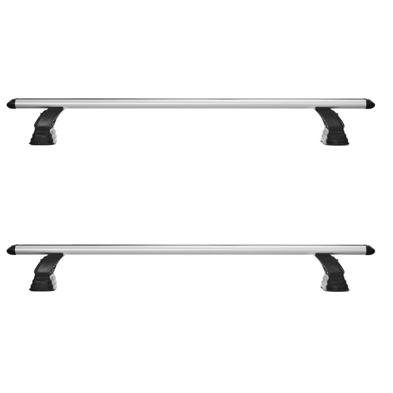 Summit SUP-A105 Premium Aluminium Multi-Fit Roof Bars, Lockable, Set of 2 Summit - UK Camping And Leisure