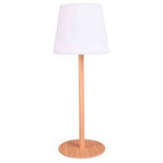 Vechline Shine Table Lamp Wood Effect 8036665 Vechline - UK Camping And Leisure