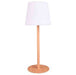 Vechline Shine Table Lamp Wood Effect 8036665 Vechline - UK Camping And Leisure