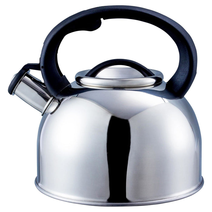 MDS1203 Liberty Silver 2.5 Litre Whistling Kettle CW-T056-B1S Liberty Leisure UK - UK Camping And Leisure