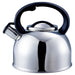 MDS1203 Liberty Silver 2.5 Litre Whistling Kettle CW-T056-B1S Liberty Leisure UK - UK Camping And Leisure