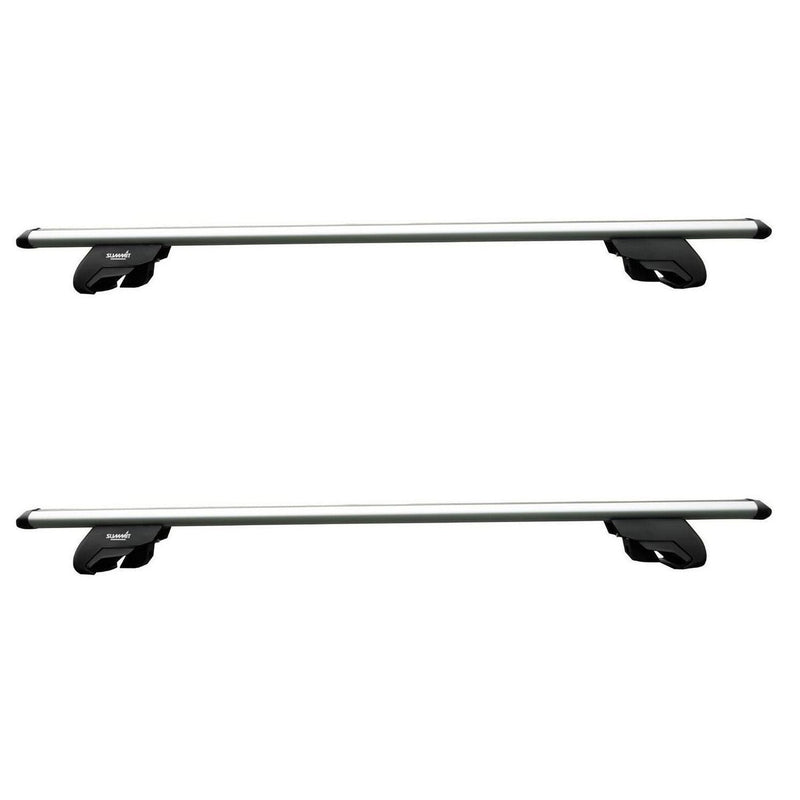 SUP-930C Premium Railing Roof Bar for Cars with Raised Running Rails, Aluminium, Set of 2 - View 6
