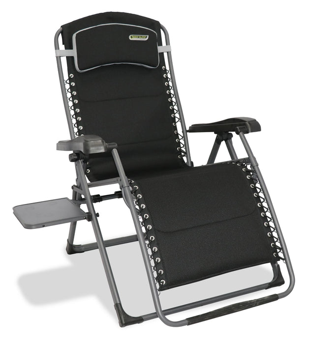 Quest Vienna Pro Relax XL Camping Caravan Chair with Side Table Quest - UK Camping And Leisure