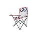 Bo-Camp Urban Collection Folding Chair Madison Black/White Bo-Camp - UK Camping And Leisure