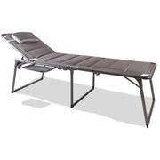 Quest Naples Pro Lounge bed with side table Quest - UK Camping And Leisure