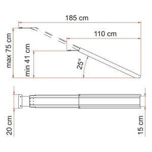 Fiamma Carry Ramp 02095-04- Fiamma - UK Camping And Leisure
