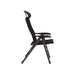 Crespo Chair AP/238 Air Deluxe Compact Black Crespo - UK Camping And Leisure