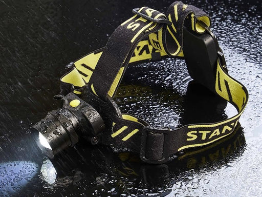 Stanley® Lighting Zoom Head Torch 300 Lumens STANLEY® Lighting - UK Camping And Leisure