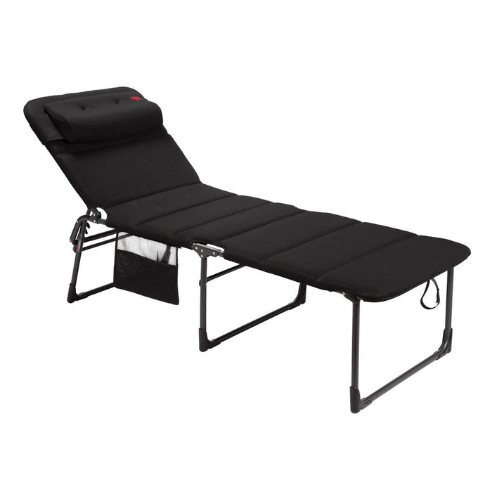 Crespo Lounger AP/363 Air Deluxe Black Crespo - UK Camping And Leisure