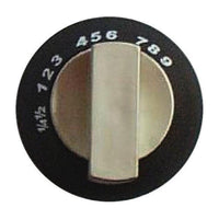 Thetford Hob-Grill Knob Black & Chrome SPCC0590.CR for Enigma Cookers - Stylish