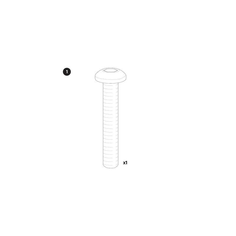 Thule Hexagonal Screw K6S M6X40
